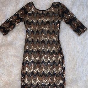 Sequin Dress 0-2